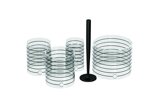 Showtime Presentation Rings Set Acrylic
