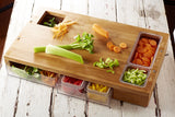Workbench Bamboo cutting and storage board