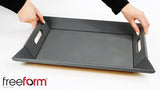 Freeform Tray, Grey/Black, Medium
